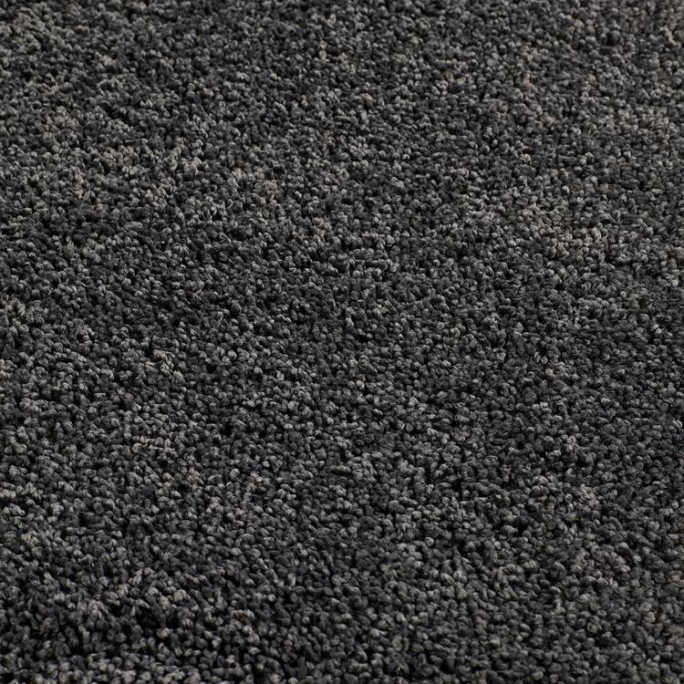 Buddy charcoal shaggy rug 60x100cm, imported from the UK