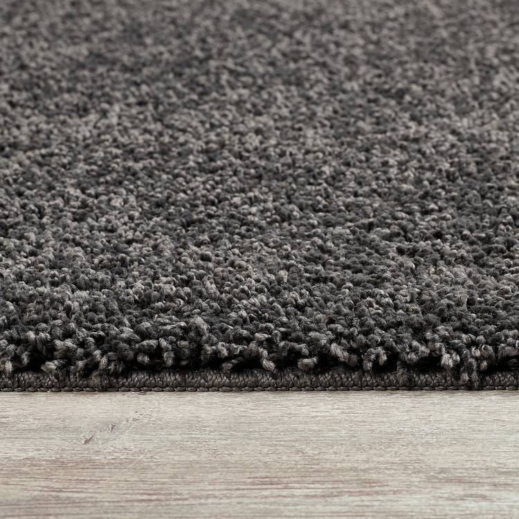 Buddy charcoal shaggy rug 60x100cm, imported from the UK