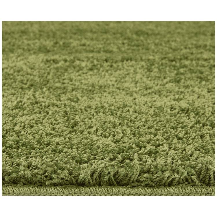 Buddy washable mat plain olive 80x120cm - British product