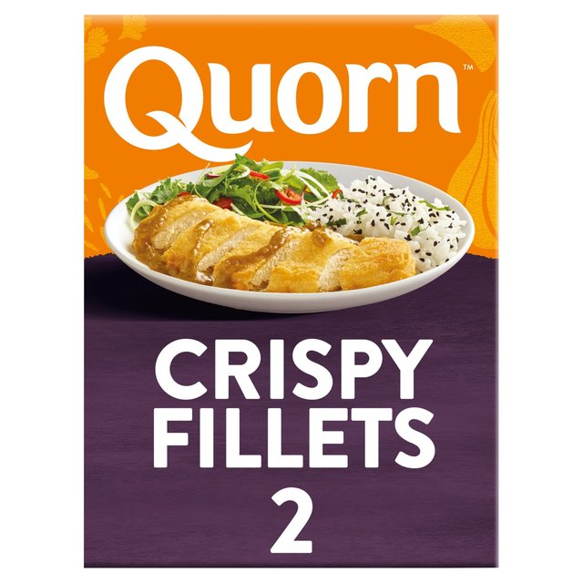 Quorn Vegetarian 2 Crispy Fillets   200g GOODS M&S   