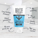 Below The Belt Grooming Fresh & Dry Balls Cool 75Ml GOODS Superdrug   