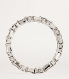 Suzanne Kalan white gold diamond Thin Mix ring, imported from the UK