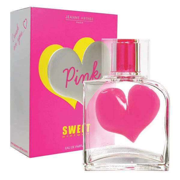 Jeanne Arthes Sweet Sixteen Pink eau de parfum 100ml, UK version