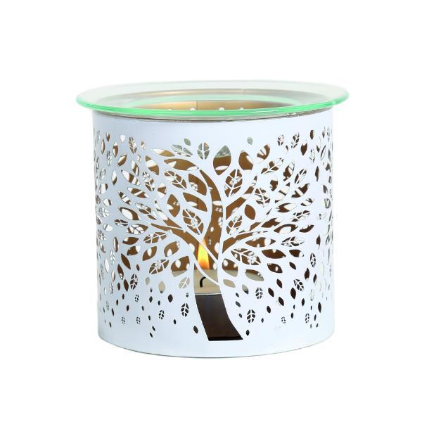 Aroma 3-in-1 tealight holder wax melt burner tree of life design (British brand)