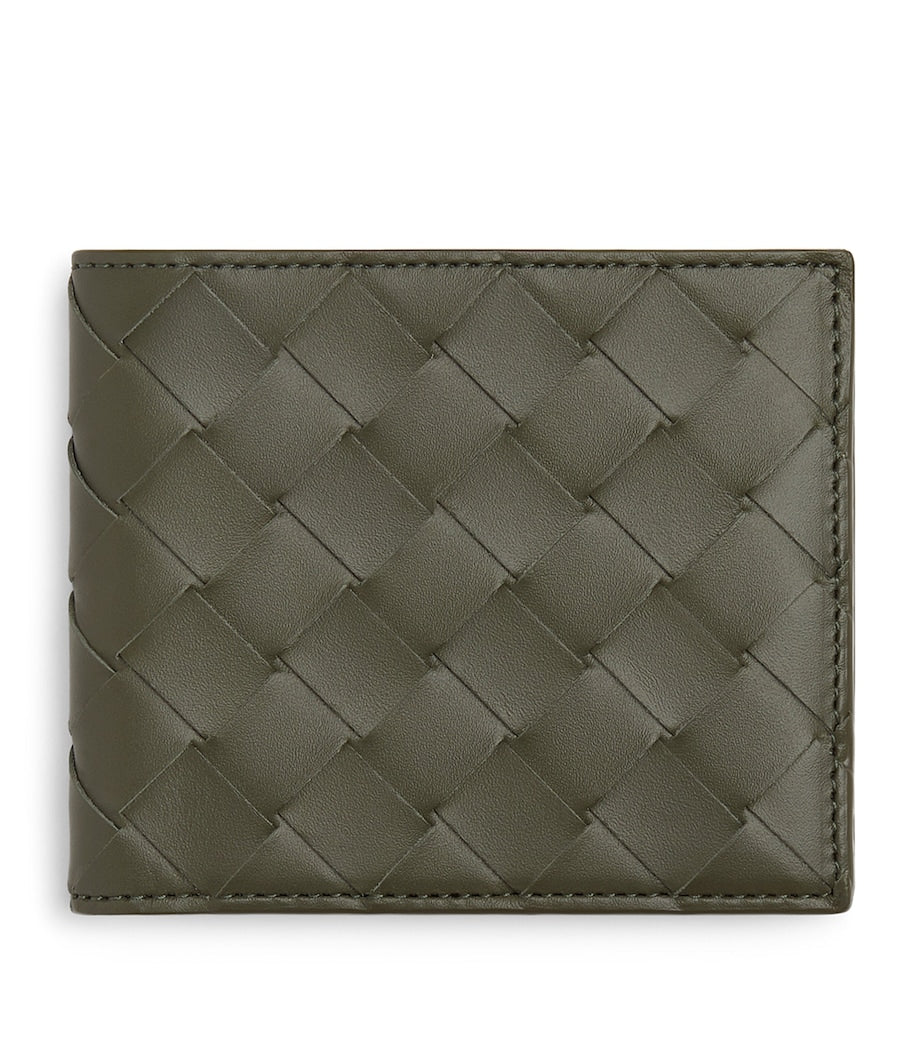 Bottega Veneta Intrecciato bifold wallet 9.5x11cm, imported from the UK