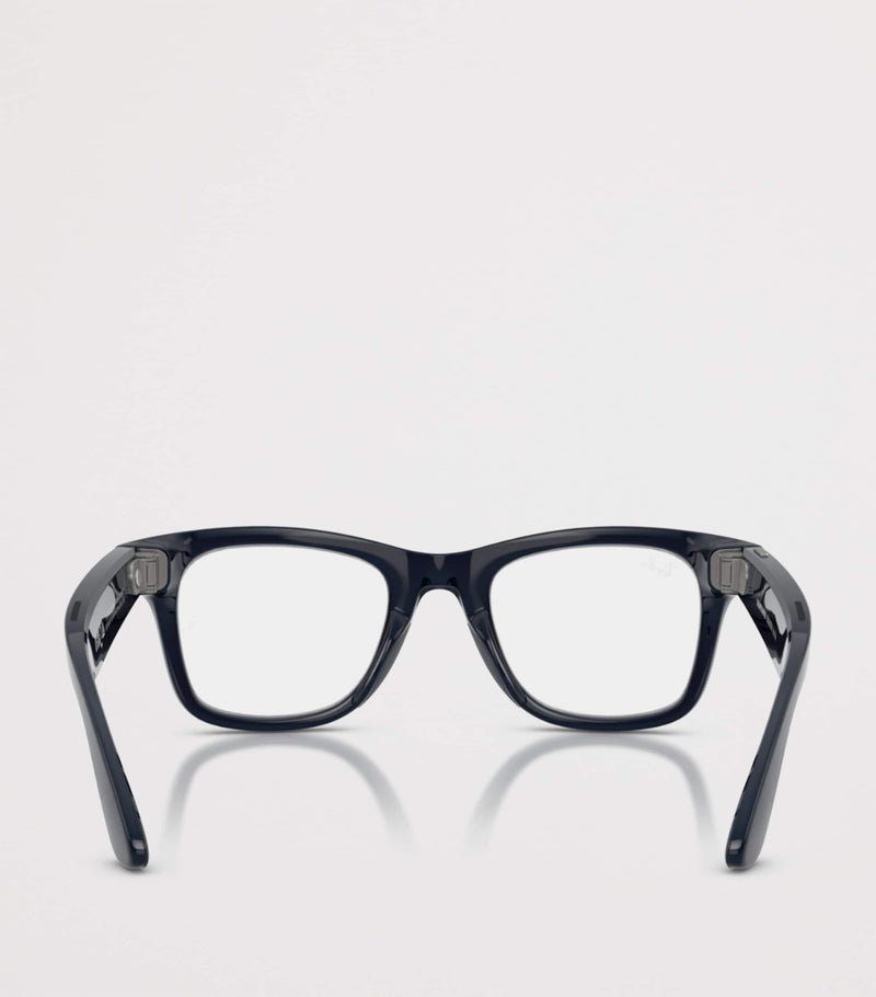 Ray-Ban Meta Wayfarer AI sunglasses with camera and speakers, imported from the UK