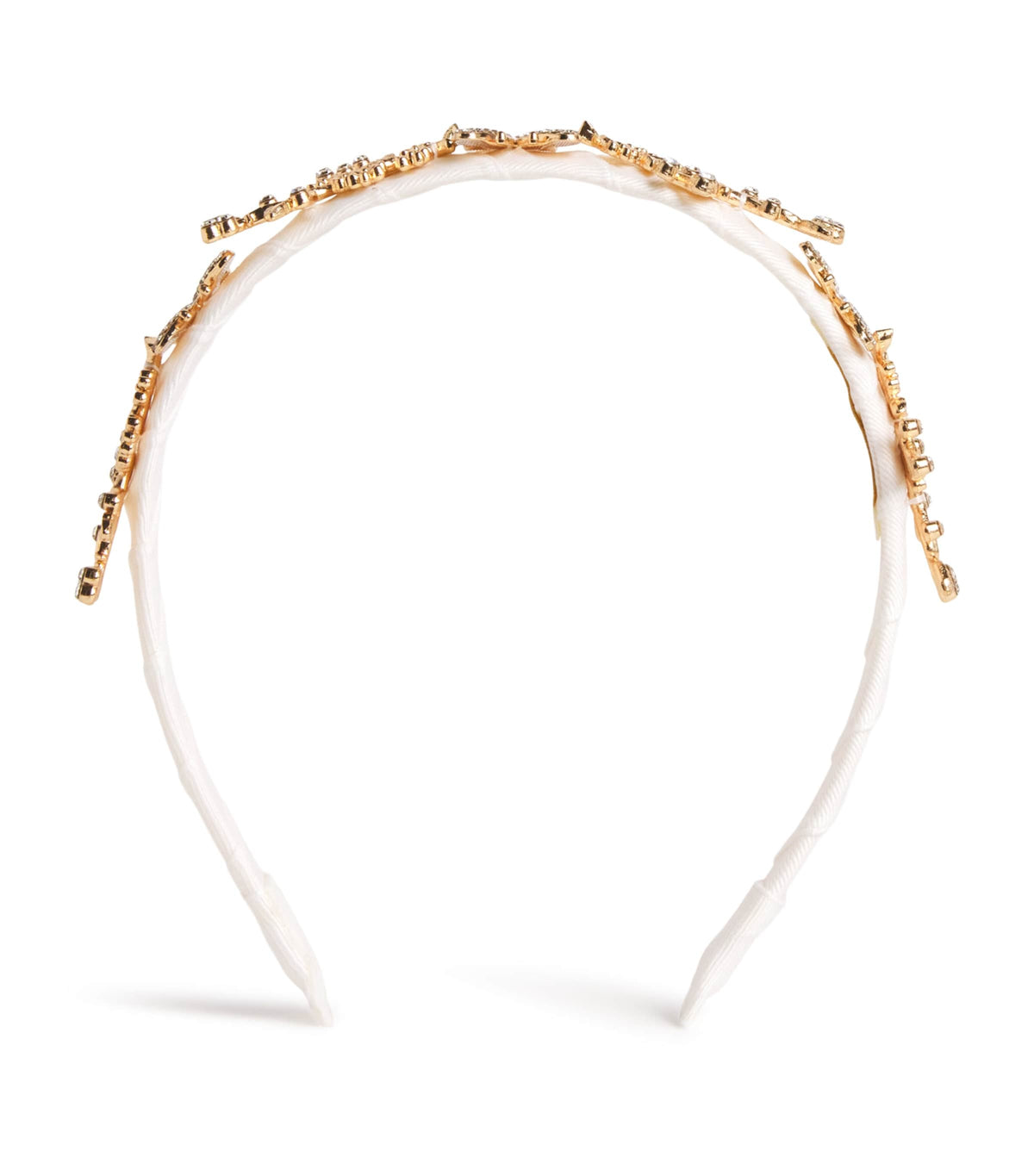 David Charles crystal-embellished headband - British product