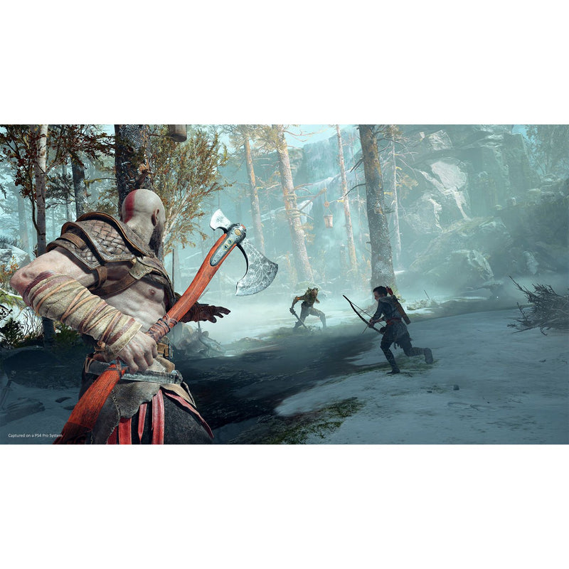 God of War PS4 action game cover, imported from the UK