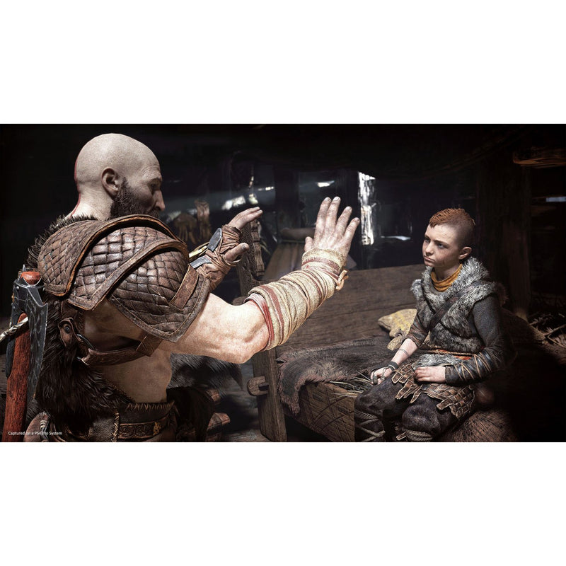 God of War PS4 action game cover, imported from the UK
