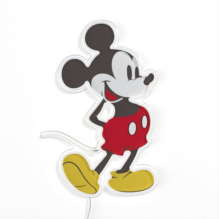 Yellowpop Disney Mickey Mouse LED neon sign - British product
