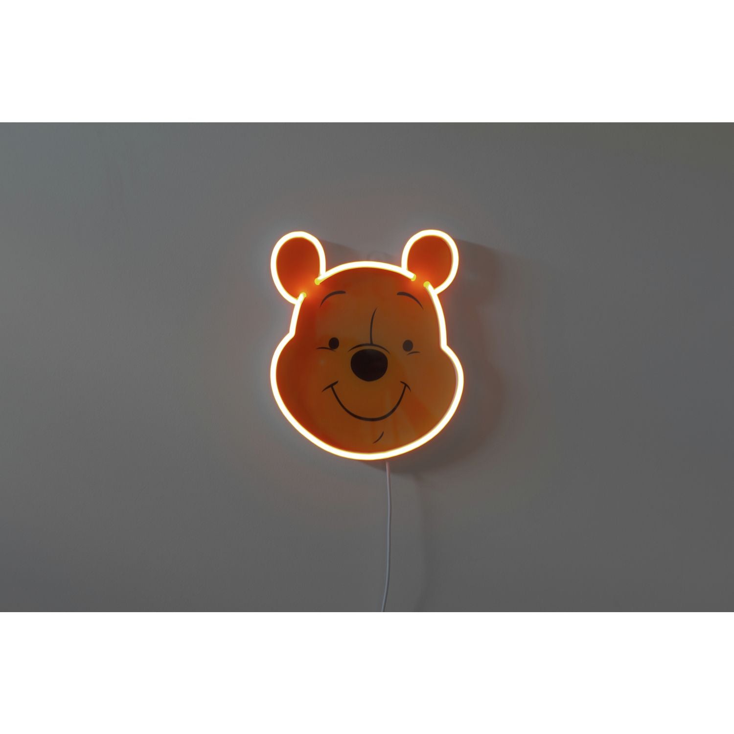 Yellowpop Winnie the Pooh LED neon sign 25cm, imported from the UK