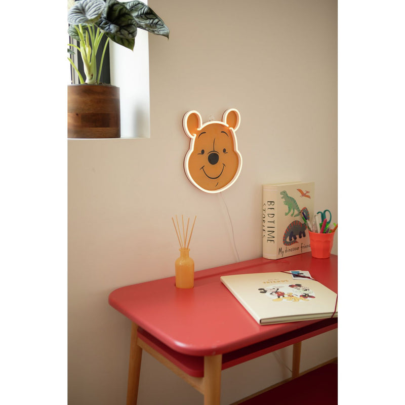 Yellowpop Winnie the Pooh LED neon sign 25cm, imported from the UK