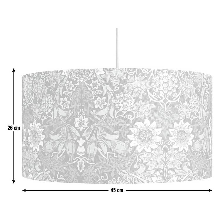 Habitat Morris & Co navy sunflower lampshade 45cm, imported from the UK