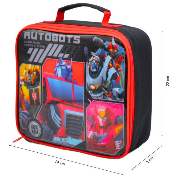 Hox Transformers Autobots insulated lunch bag, UK version