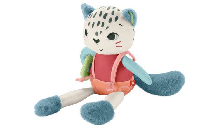 Fisher-Price Spotting Fun Snow Leopard - Baby Sensory Toy GOODS Argos