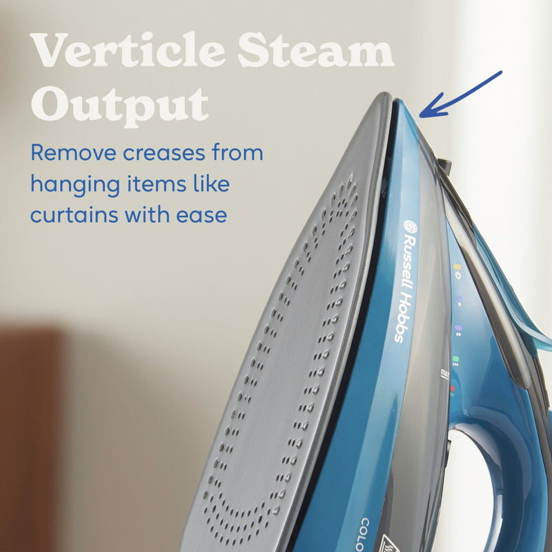 Russell Hobbs Colour Control Pro steam iron, UK version