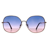 Guess GF0385 rose gold blue gradient sunglasses, imported from the UK