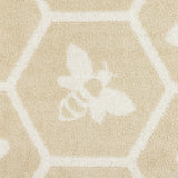 Argos Home bee bath sheet beige 100% cotton 550gsm (British brand)