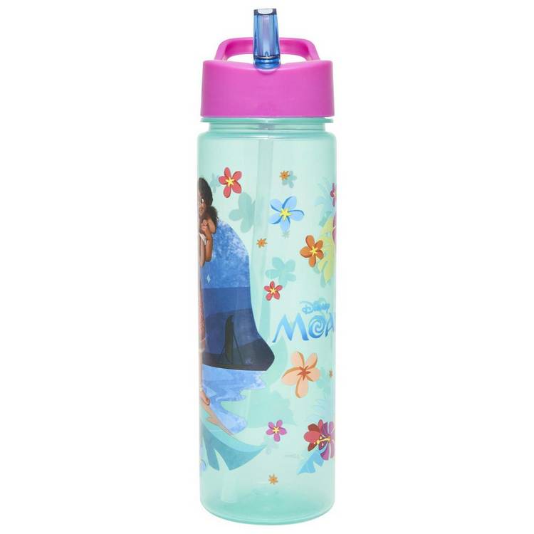 Disney Moana 2 reusable sipper water bottle 600ml (British brand)
