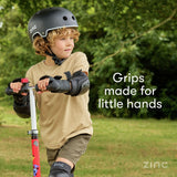 Zinc Light Up Racecar scooter red - British product