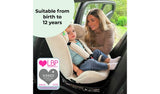 My Babiie MBCSSPIN i-Size (40-150cm) Spin Car Seat - Stone GOODS Argos