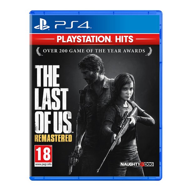 The Last Of Us Remastered PS4 game - British product