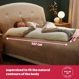 Silentnight Cosy Cuddles medium body pillow 147cm - British product