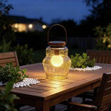 Habitat solar hanging light smoked glass pack of 2 (British brand)