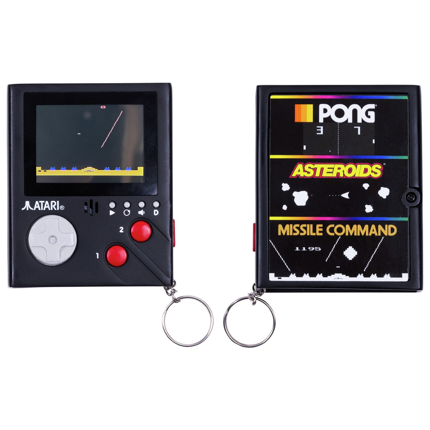 Atari cartridge console 3-in-1 games pocket size, imported from the UK
