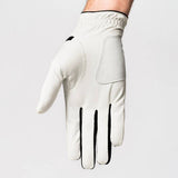 Decathlon men's left-handed golf glove white black size S (British brand)
