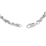 Revere diamond infinity bracelet 0.05ct - British product