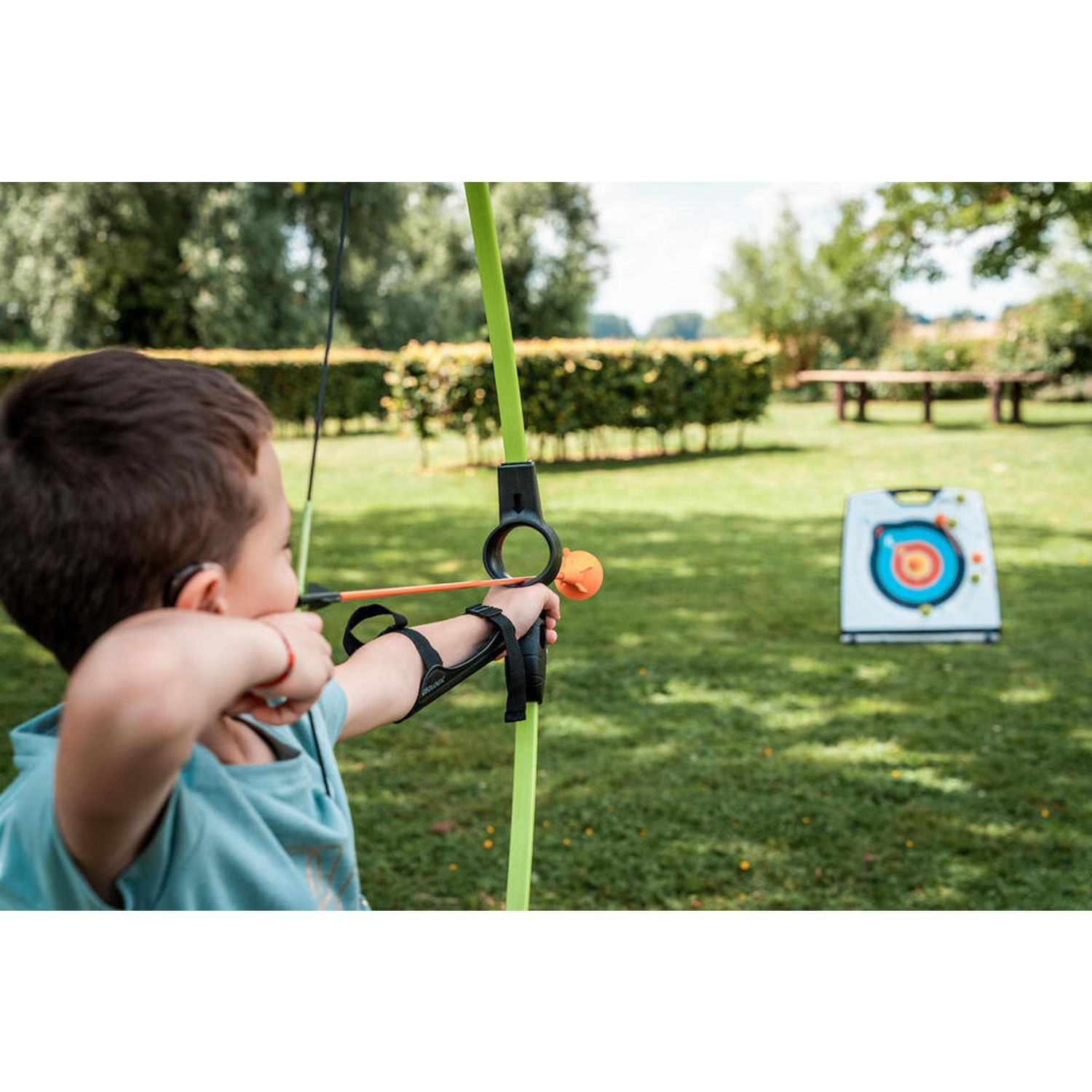 Decathlon kids archery set safe beginner kit, imported from the UK