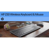 HP 230 wireless keyboard and mouse set, UK version