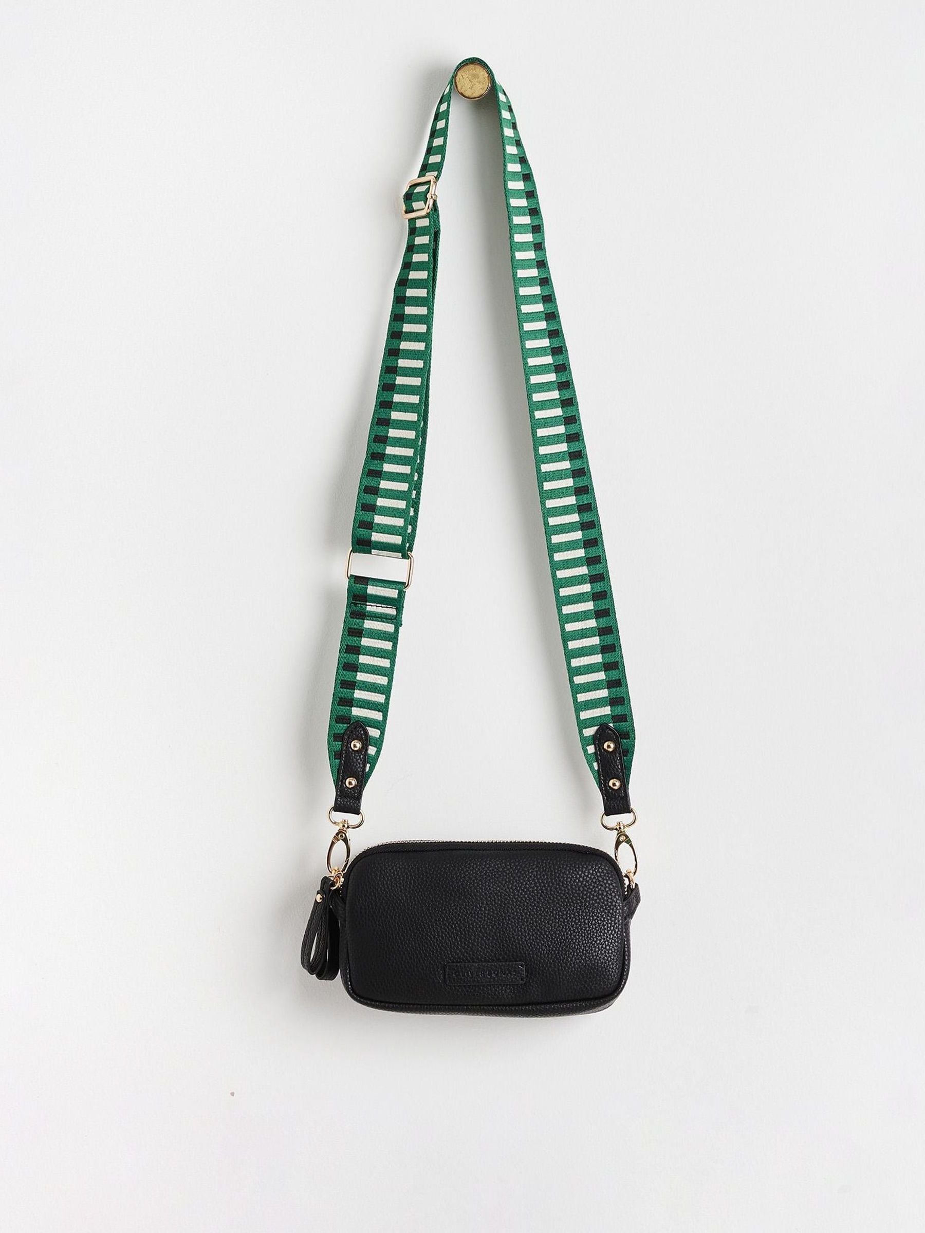 Oliver Bonas black Naha cross-body bag - British product