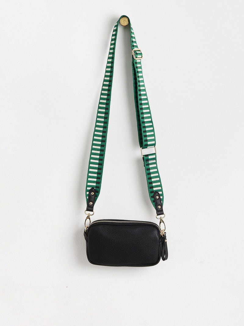 Oliver Bonas black Naha cross-body bag - British product