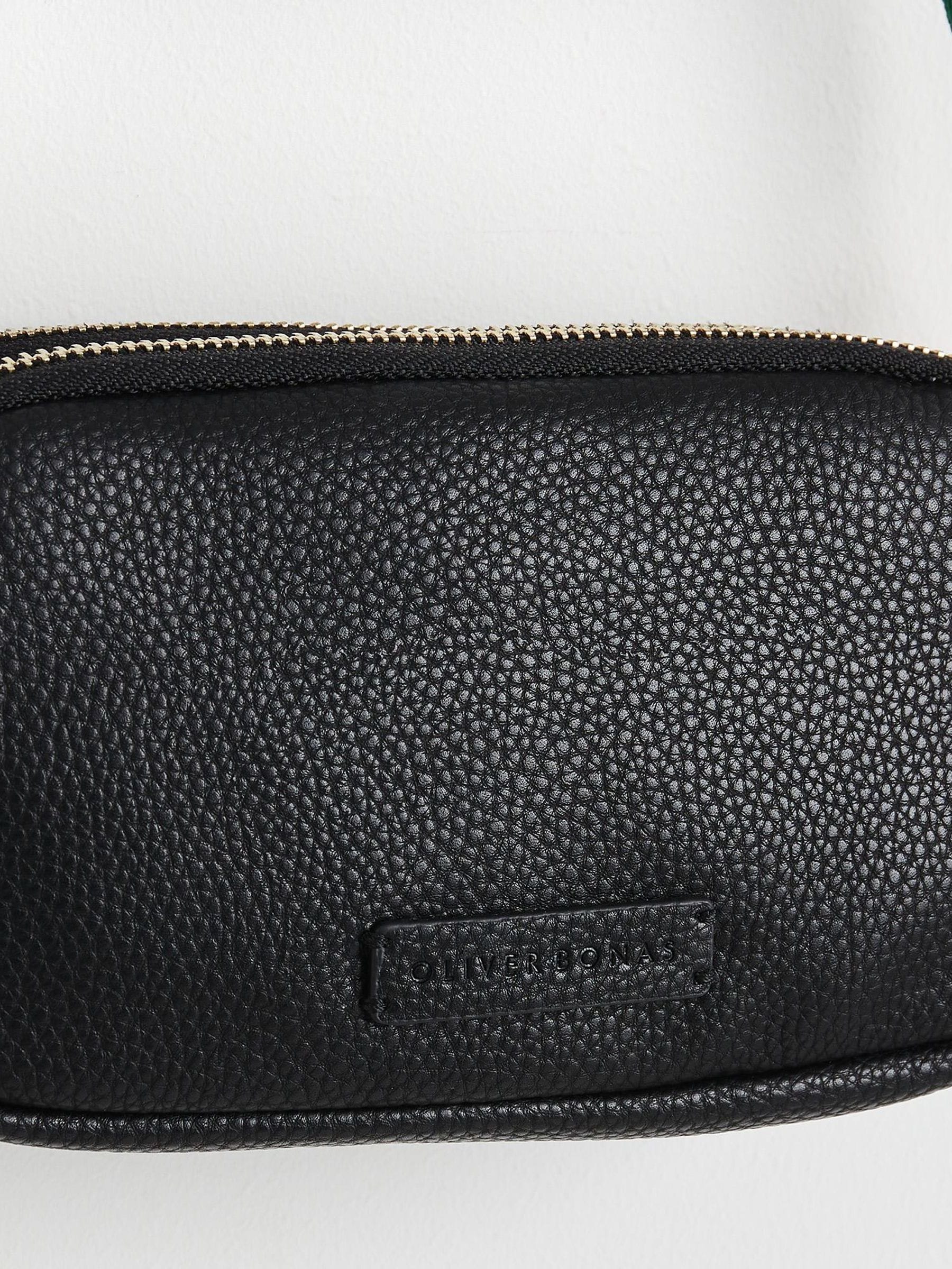 Oliver Bonas black Naha cross-body bag - British product