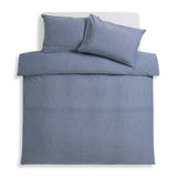 Habitat cotton denim blue bedding set single (British brand)