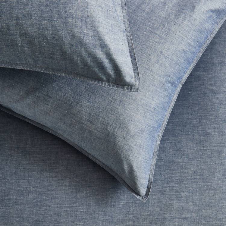 Habitat cotton denim blue bedding set single (British brand)