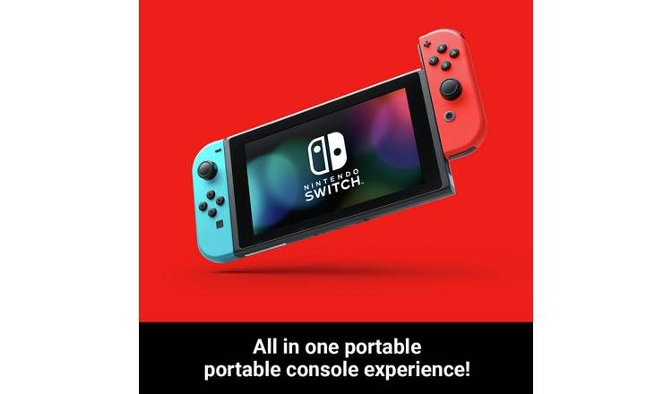 Nintendo Switch Console - Neon with improved battery GOODS Argos