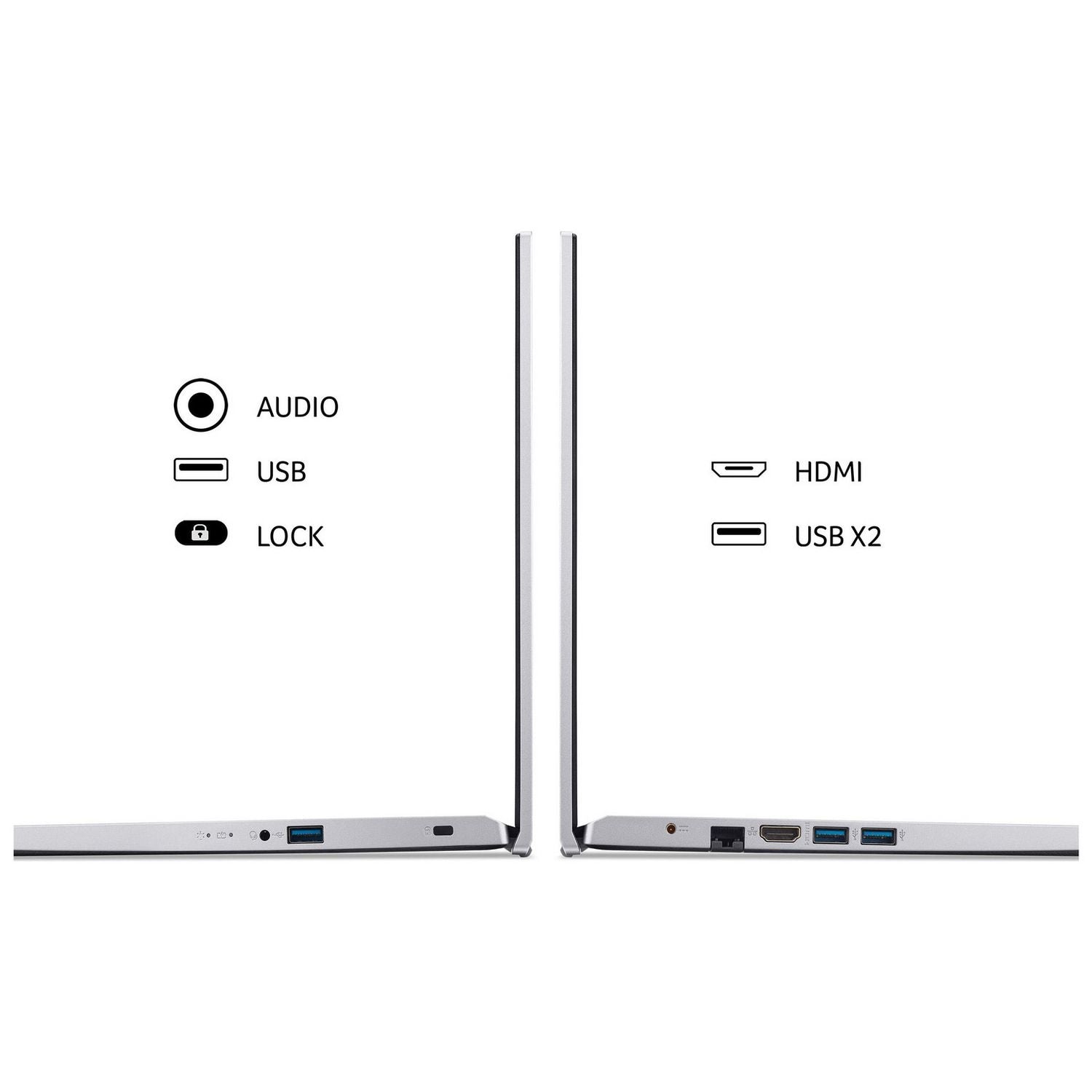 Acer Aspire 3 i5 laptop 15.6 inch 8GB 512GB, UK version