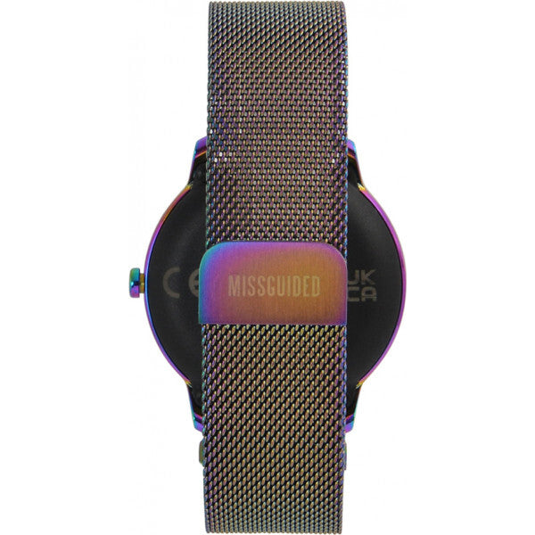 Missguided ladies smartwatch with stainless steel strap, UK version