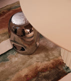 The Rug Company Wool-Silk Tili Sea rug 2.74m x 1.83m (British brand)