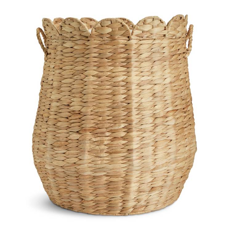 Habitat water hyacinth laundry hamper 70L natural - British product