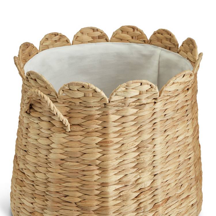 Habitat water hyacinth laundry hamper 70L natural - British product