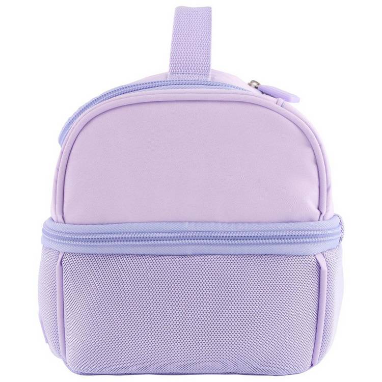 Polar Gear lilac insulated lunch bag (British brand)