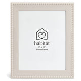 Habitat beaded grey wooden picture frame 8x10, UK version