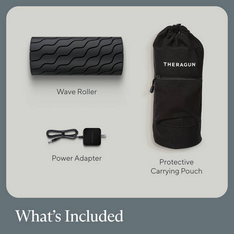 Therabody Wave Smart vibrating foam roller with Bluetooth (British brand)