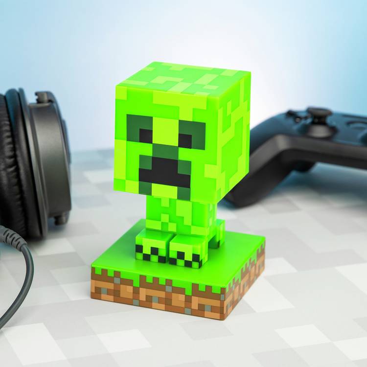 Minecraft Creeper V2 LED night light 11cm, UK version