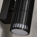Zink IVY black outdoor wall light IP65, imported from the UK