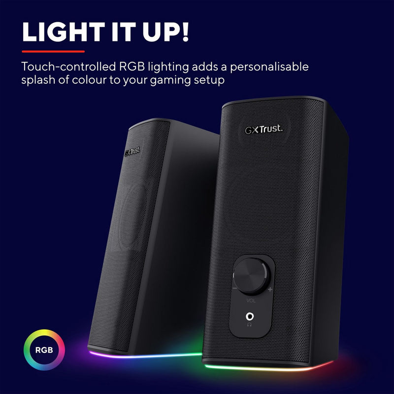 GXTrust Cetic GXT612 Bluetooth PC speaker set black, imported from the UK